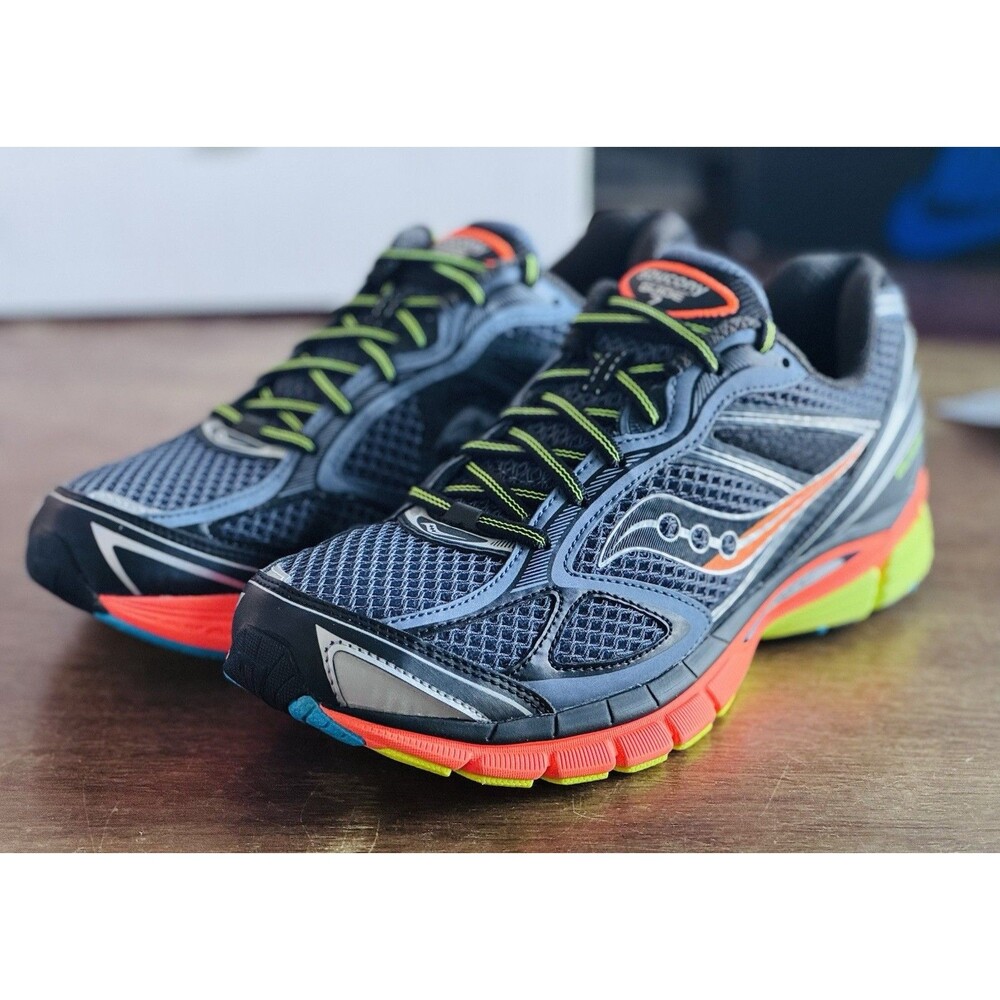 Men’s Size 11 Saucony ProGrid Guide 7 Grey Multi S70936-13 Running Shoes NIB